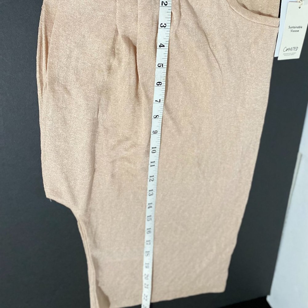 *** MANGO *** MANGO blouse with pleats on the shoulders, short sleeves. Size: L - Picture 8 of 11